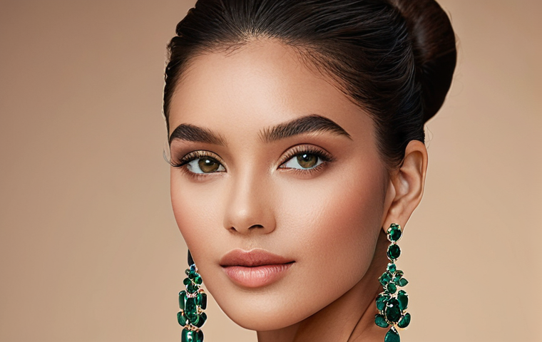 귀걸이의 길이별 스타일링 팁 - **Glamorous Evening Look: Statement Long Earrings**
A sophisticated woman with a graceful oval ... 귀걸이의 길이별 스타일링 팁 - **Glamorous Evening Look: Statement Long Earrings**
A sophisticated woman with a graceful oval ...